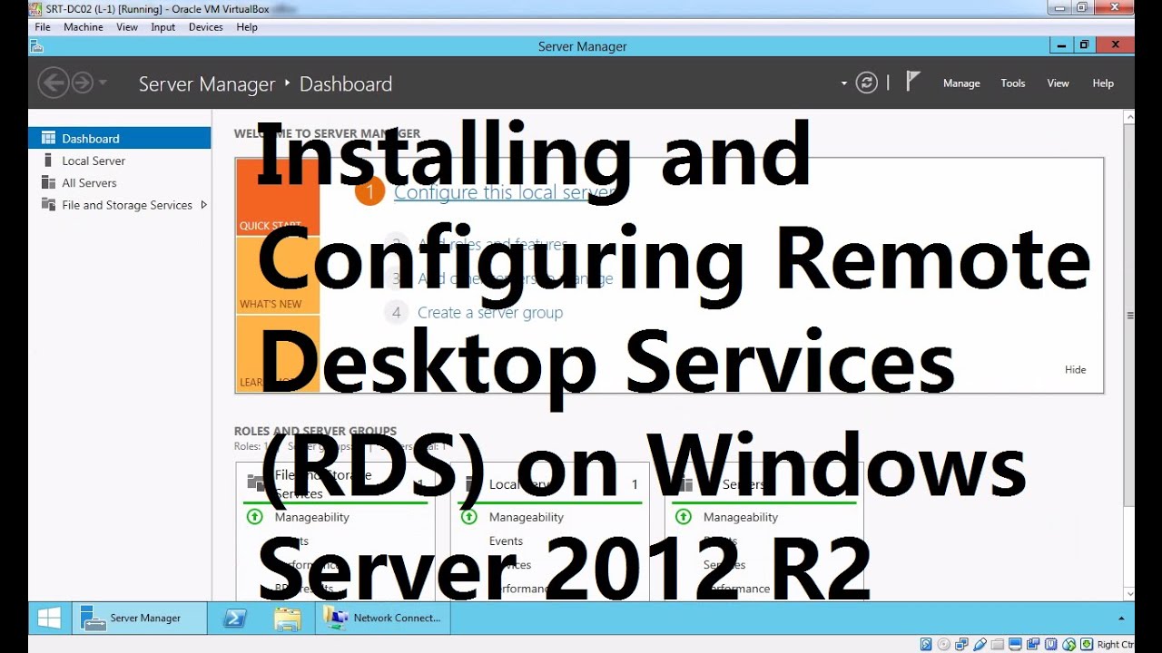 installing remote desktop services 2012 r2